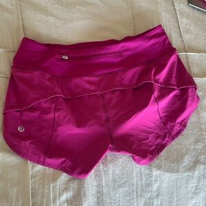 Lululemon Pink Athletic Shorts